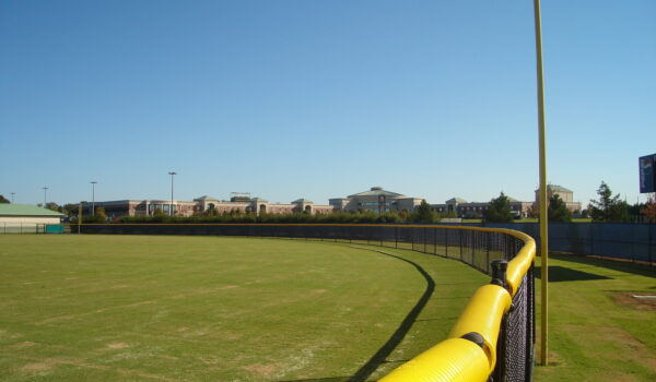 Cable Outfield Fencing In Ballpark