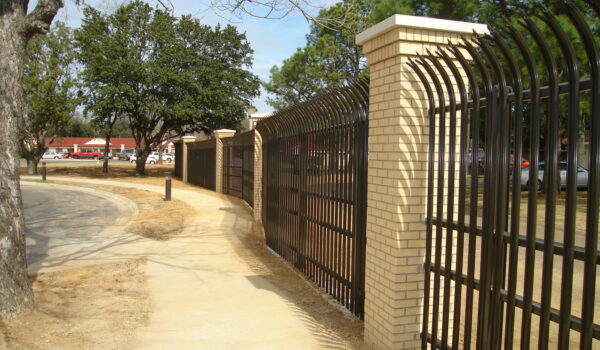 Ornamental Anticlimb Fencing