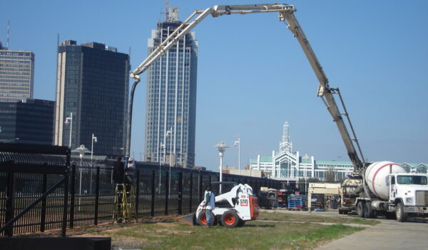 Ornamental Anticlimb Fencing Being Installed